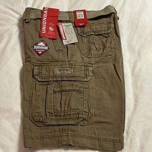NWT Unionbay survivor vintage cargo short sz 34